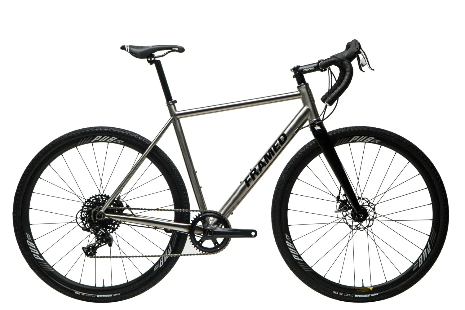 Framed BIKES Basswood Titanium Gravel Bike W/ Carbon Wheels 3 Framed BIKES Basswood Titanium Gravel Bike W/ Carbon Wheels