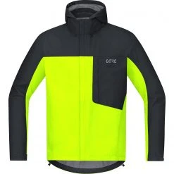 Jackets Gore Wear C3 Gore-Tex Paclite Hooded Bike Jacket Mens
