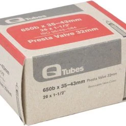 Q-Tubes 32mm Presta Valve Bike Tube