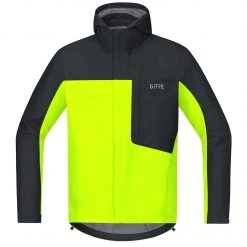 Jackets Gore Wear C3 Gore-Tex Paclite Hooded Bike Jacket Mens