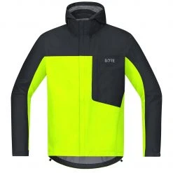 Jackets Gore Wear C3 Gore-Tex Paclite Hooded Bike Jacket Mens