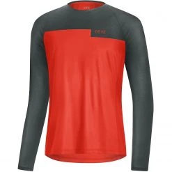 Gore Wear Trail L/S Bike Jersey Mens CLOTHING