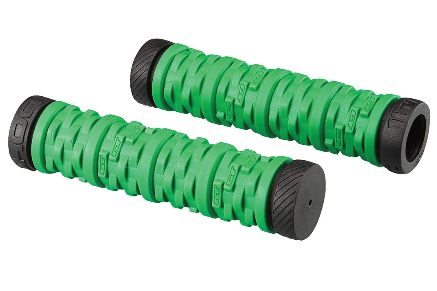 GT DOHC Dual Slip-On BMX Grips Green/Black 140mm 3 GT DOHC Dual Slip-On BMX Grips Green/Black 140mm